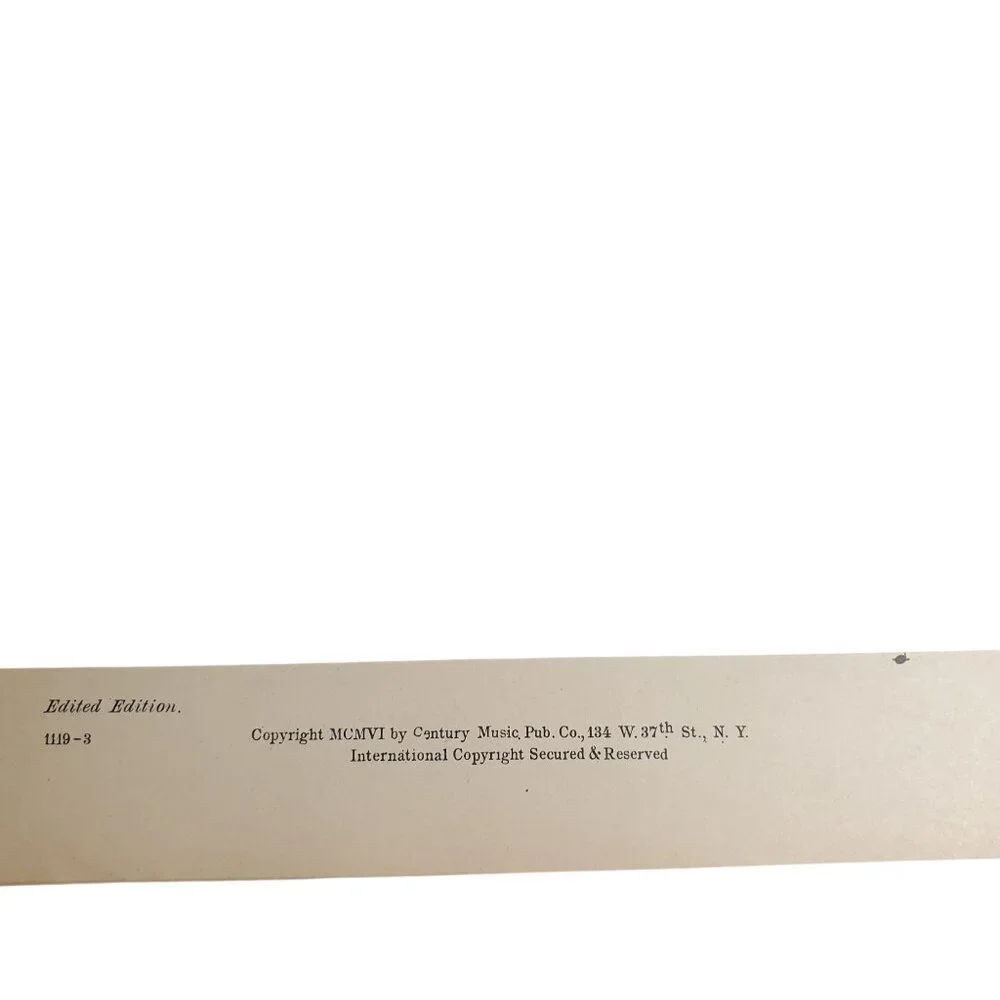 Favorite Home Songs Series Four Music Book Century Music Co Copyright 1906 Vinta